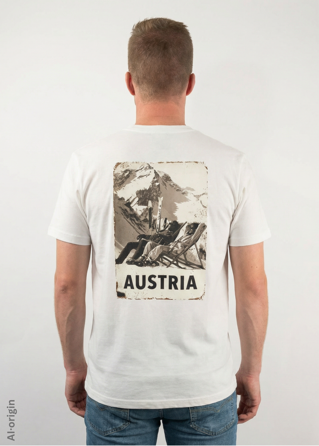 Retro Austria T-Shirt Unisex