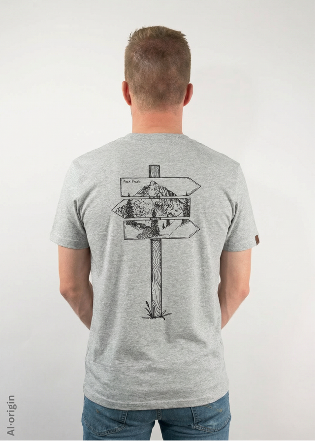 Wegweiser T-Shirt Unisex