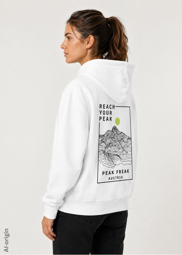 Reach your Peak Hoodie Unisex
