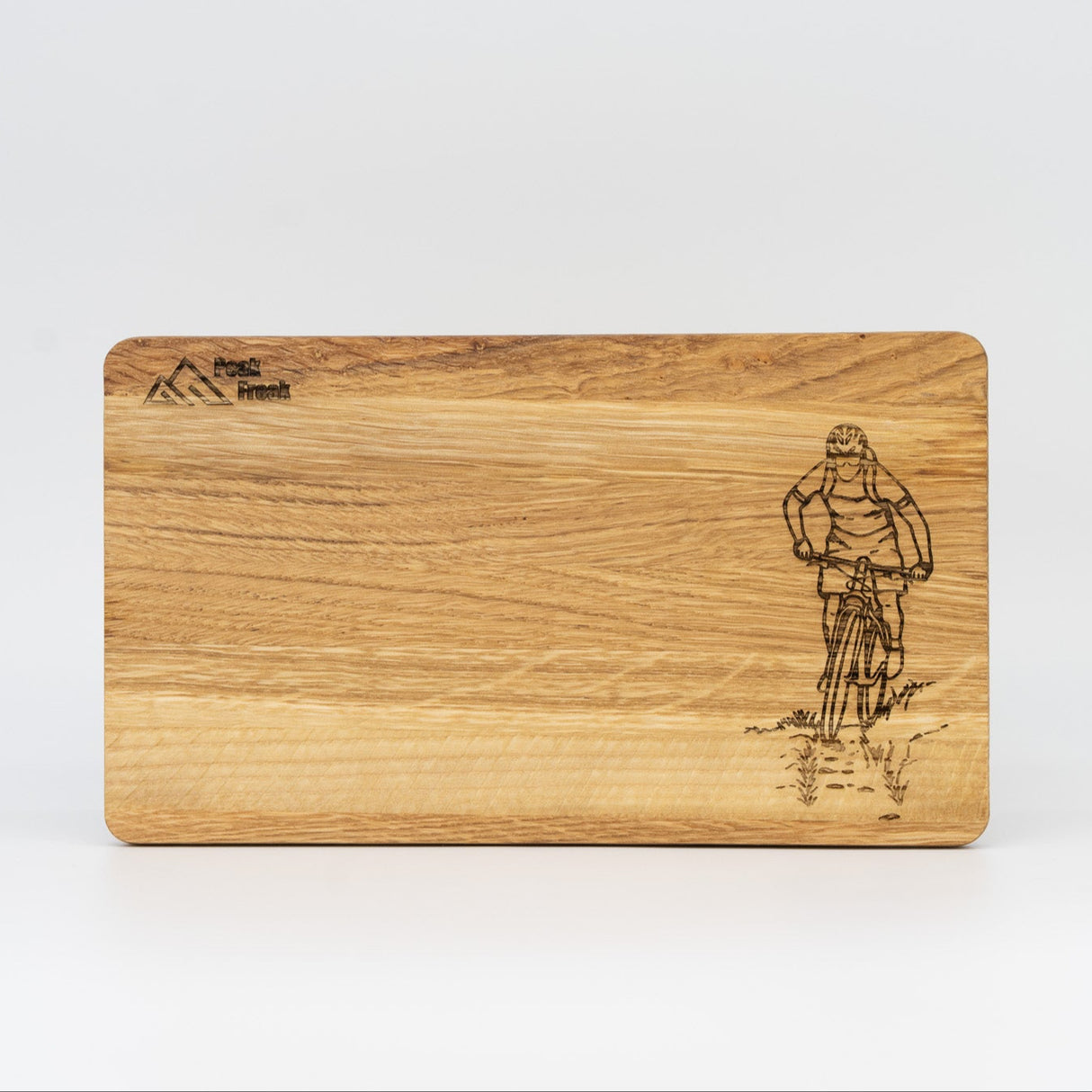 Schneidbrett Eiche - Biker