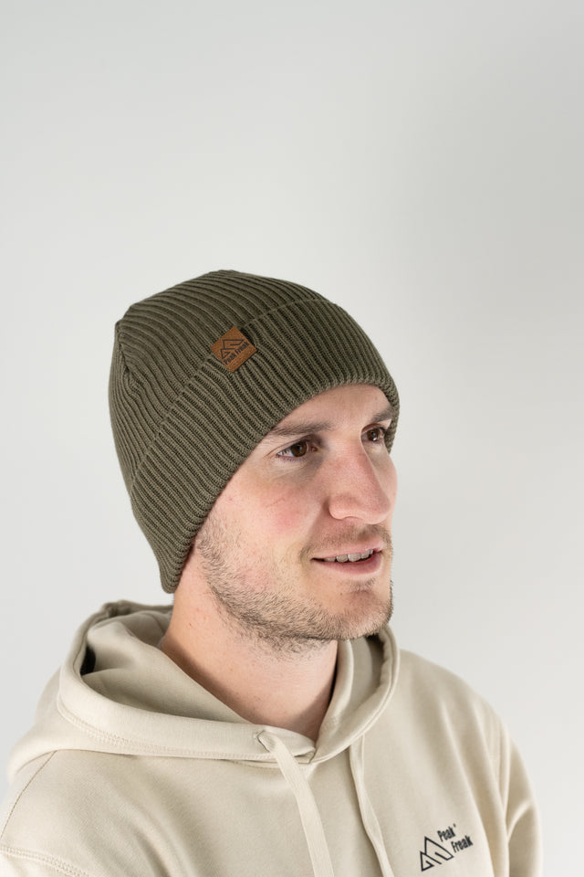 Classic Beanie W&M Khaki