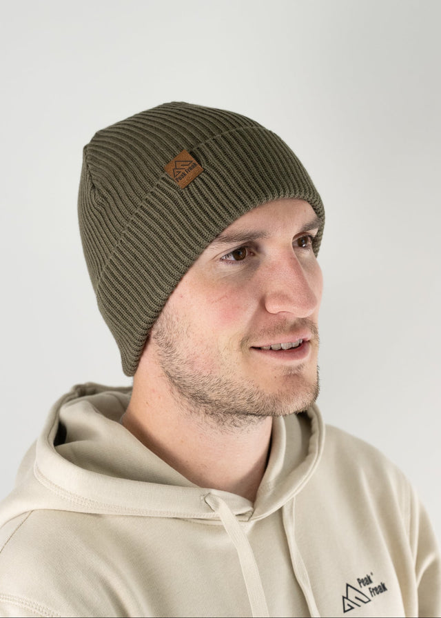 Classic Beanie W&M Khaki