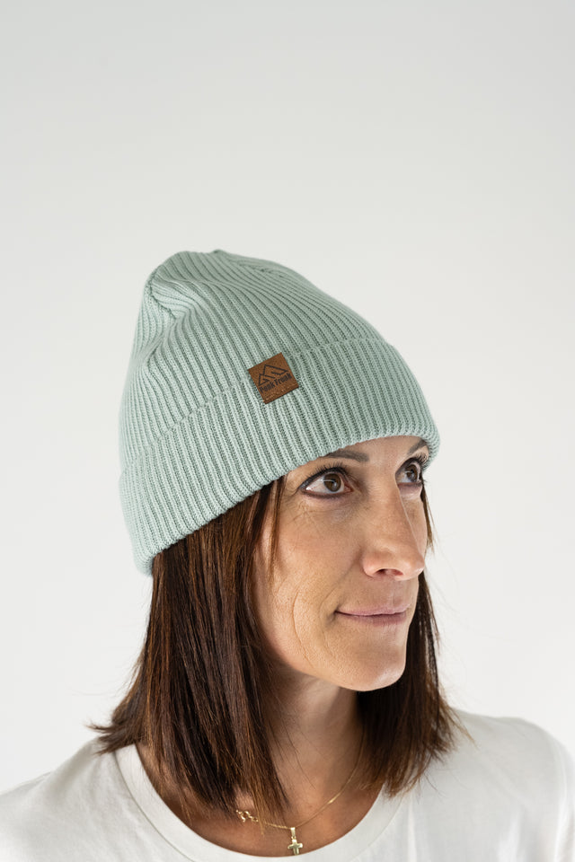 Classic Beanie W&M Aloe