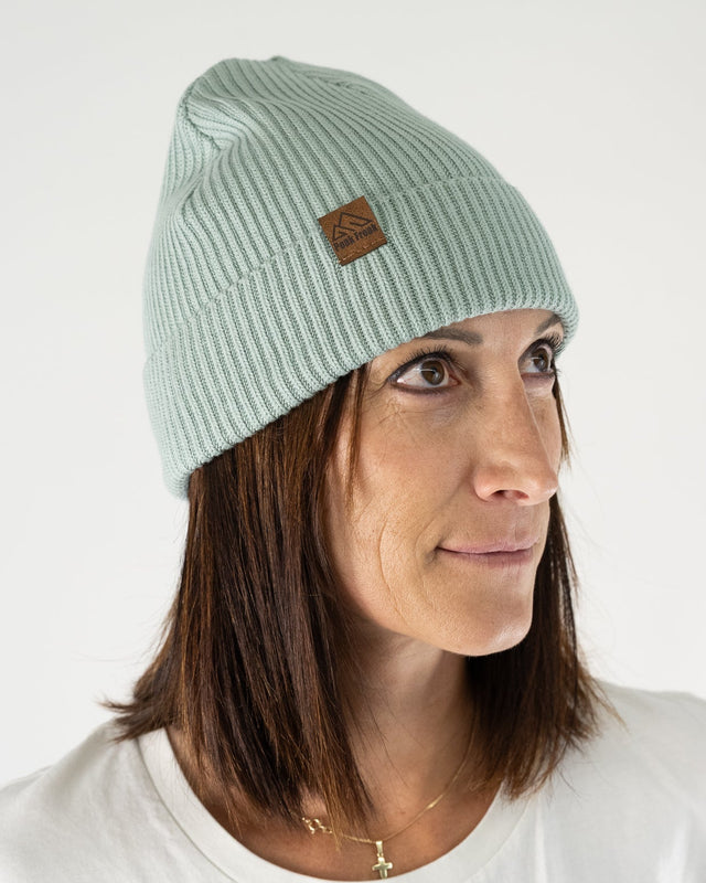 Classic Beanie W&M Aloe
