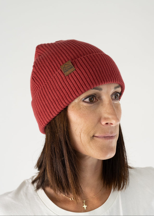 Classic Beanie W&M Red