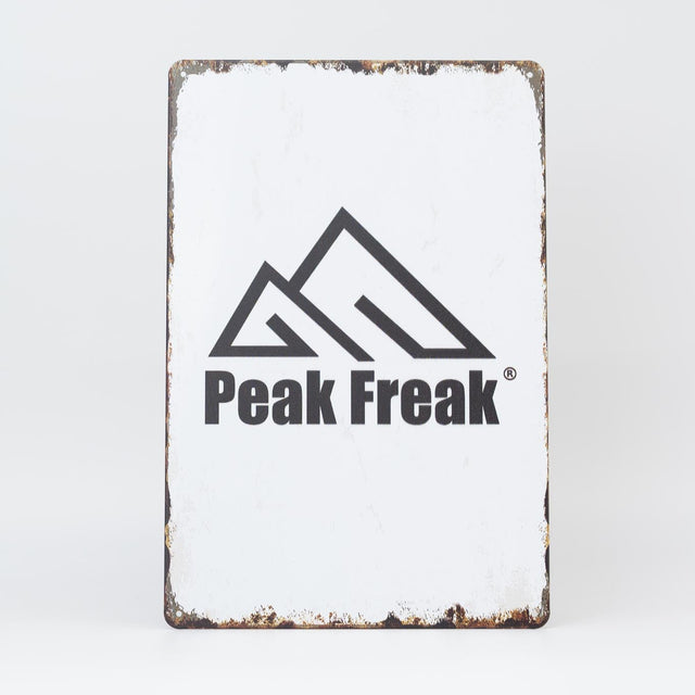 Retro Blechschild Peak Freak