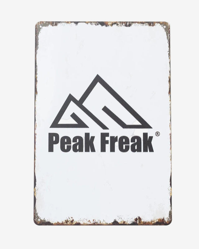 Retro Blechschild Peak Freak