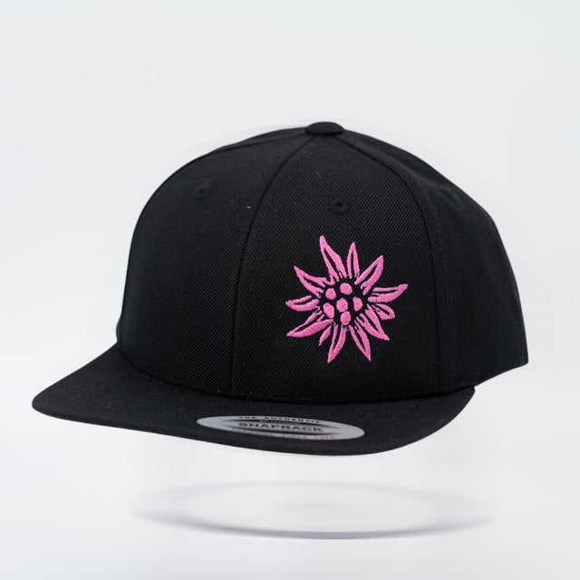 Baby Snapback Edelweiss black pink