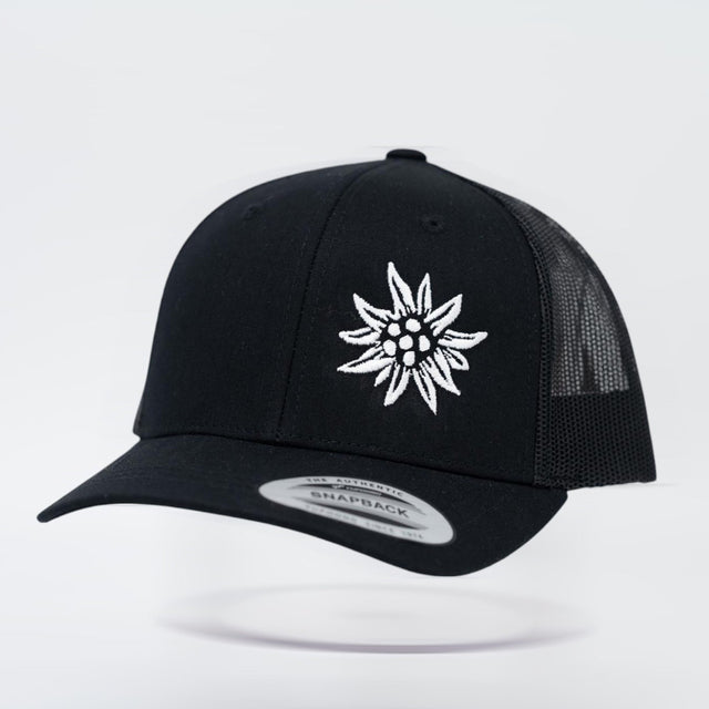 Junior Edelweiss Truckercap Mesh black
