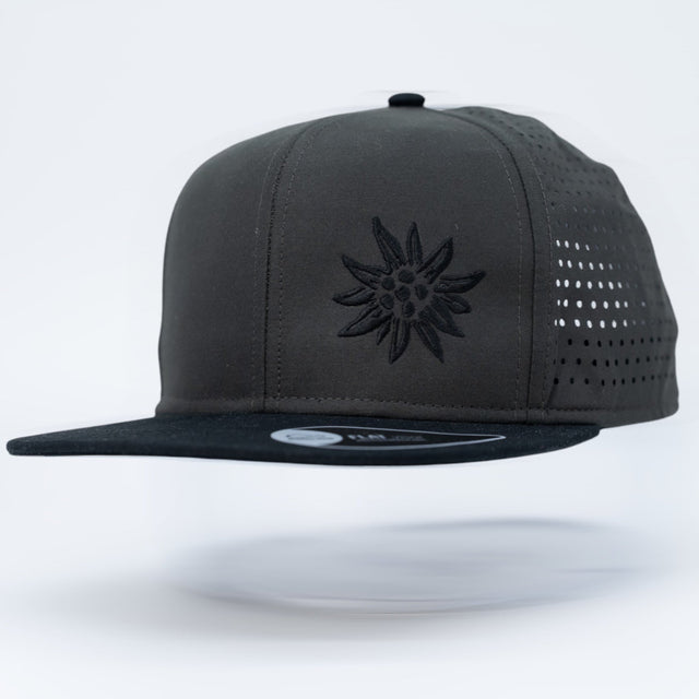Edelweiss Snapback Mesh dark grey
