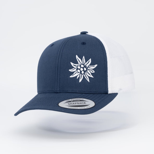 Edelweiss Truckercap Mesh navy white