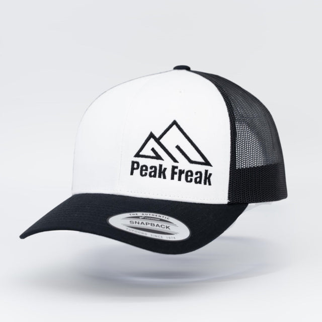 Peak Freak Truckercap Mesh white black