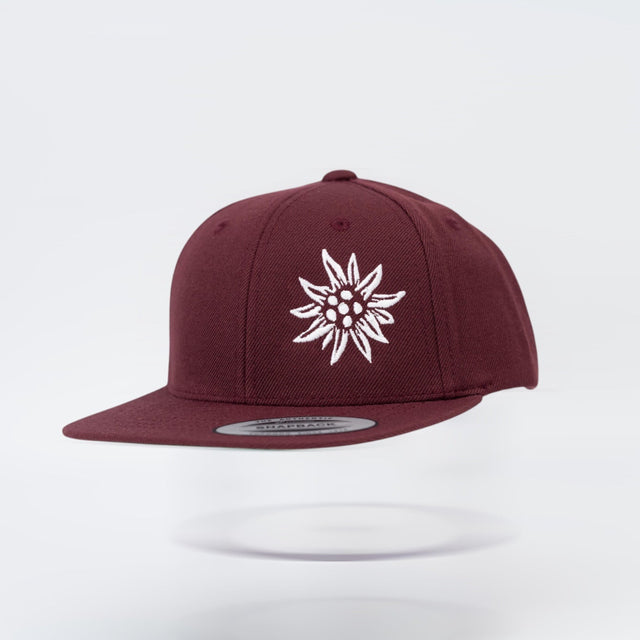 Baby Snapback Edelweiss maroon