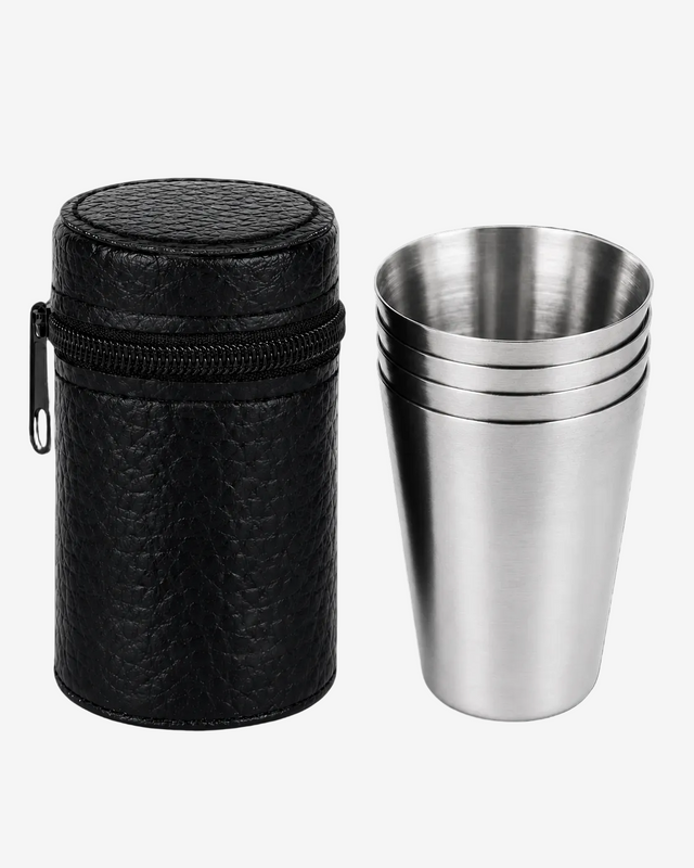 Schnapsbecher Edelstahl