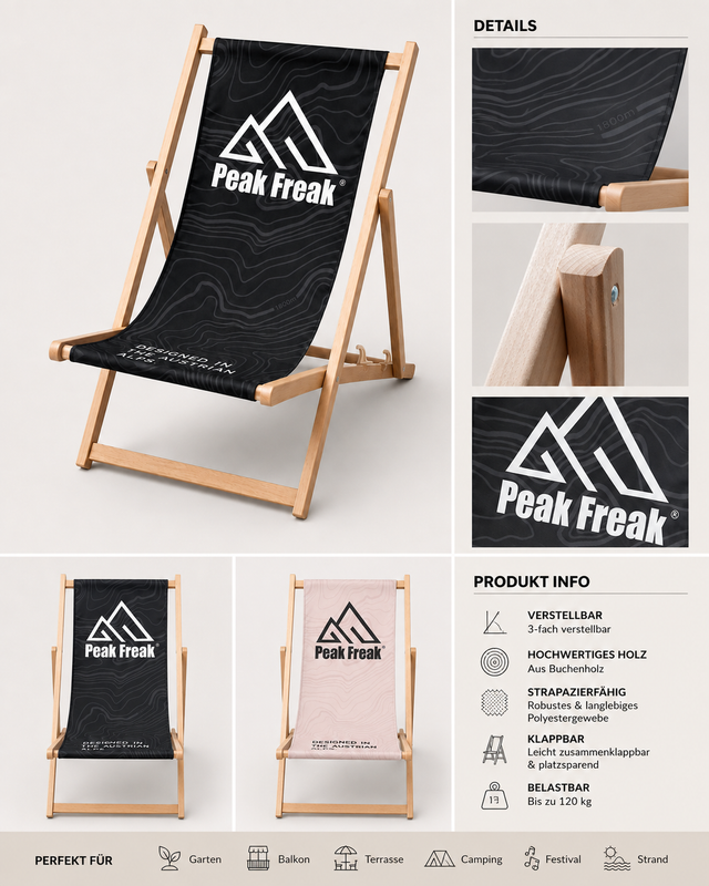 Liegestuhl - PeakFreak Edition