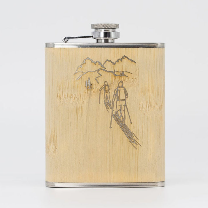 Flachmann Bambus - Tourengeher