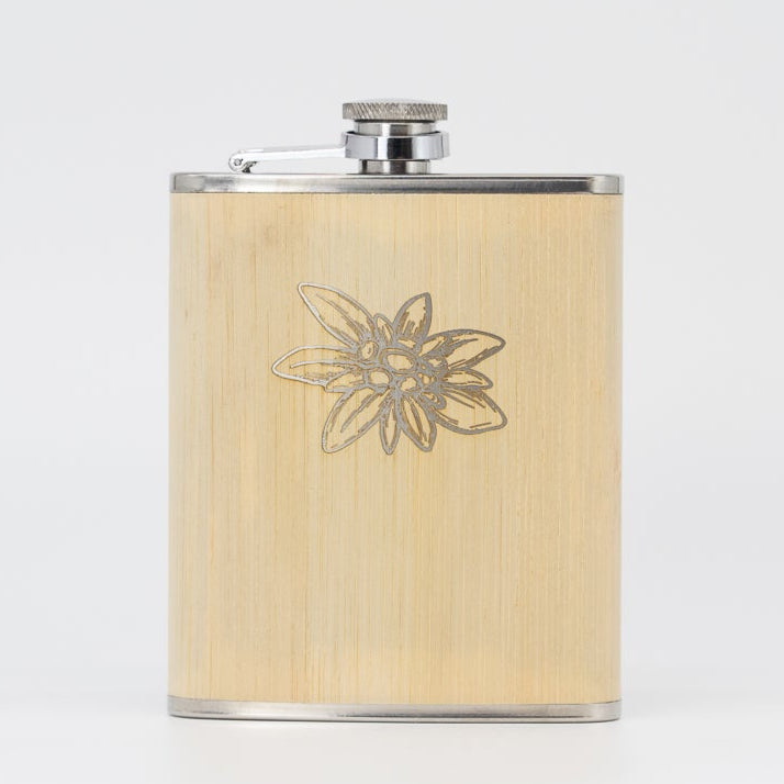 Flachmann Bambus - Edelweiss