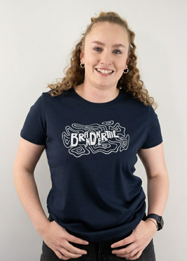 Topo Brandnertal T-shirt Women Navy