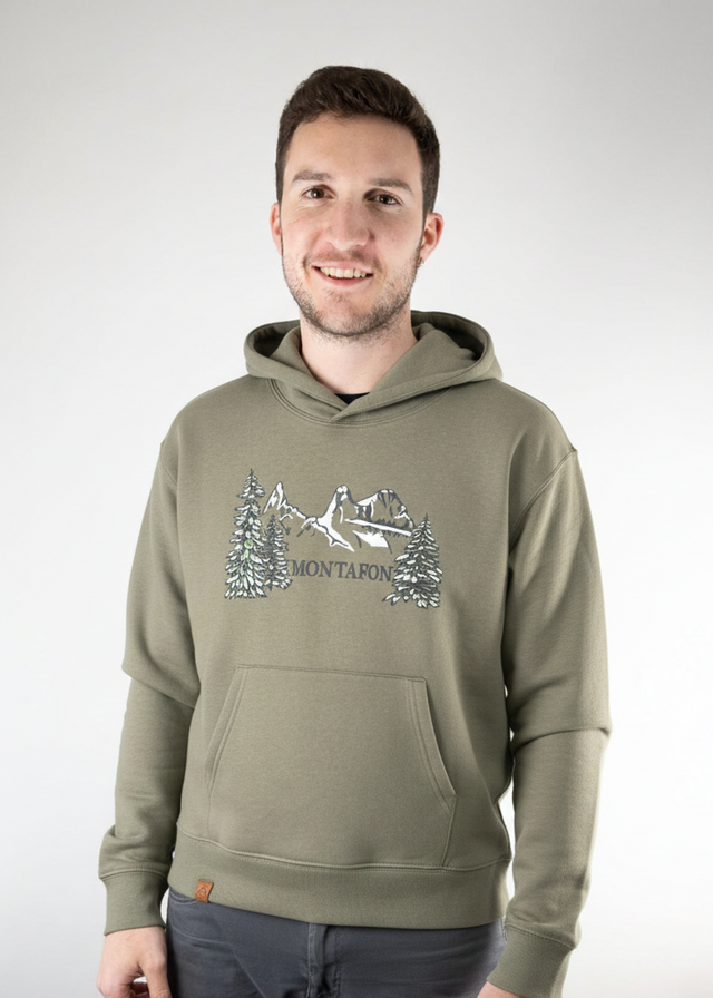 Montafon Hoodie M&W khaki