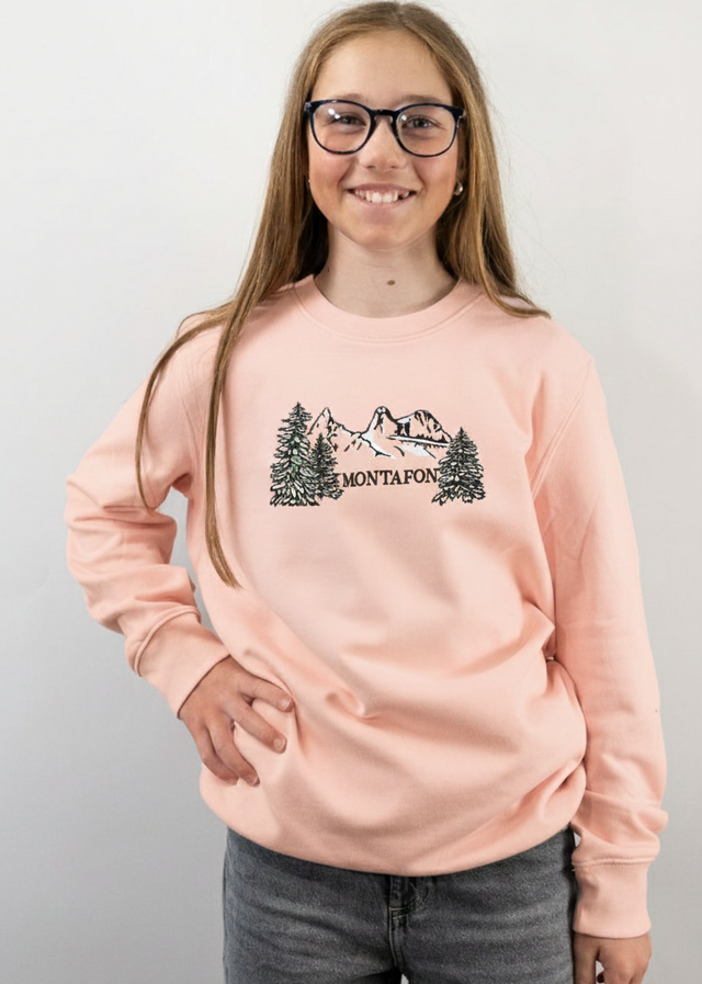 Montafon Junior Sweater peach