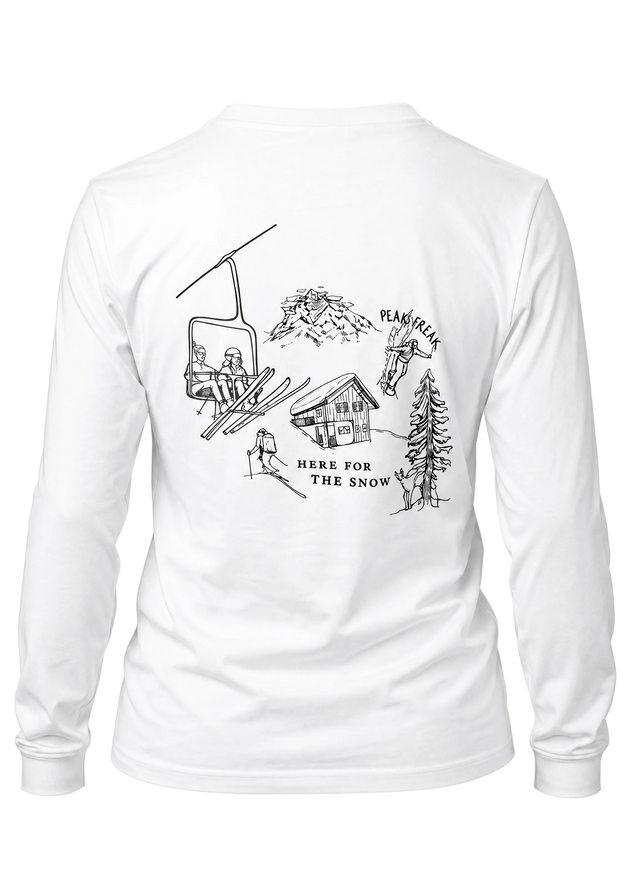 Winter Vibes Crop Longsleeve Women