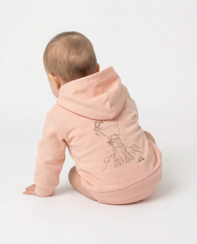 Baby Jacke - Steinbock peach
