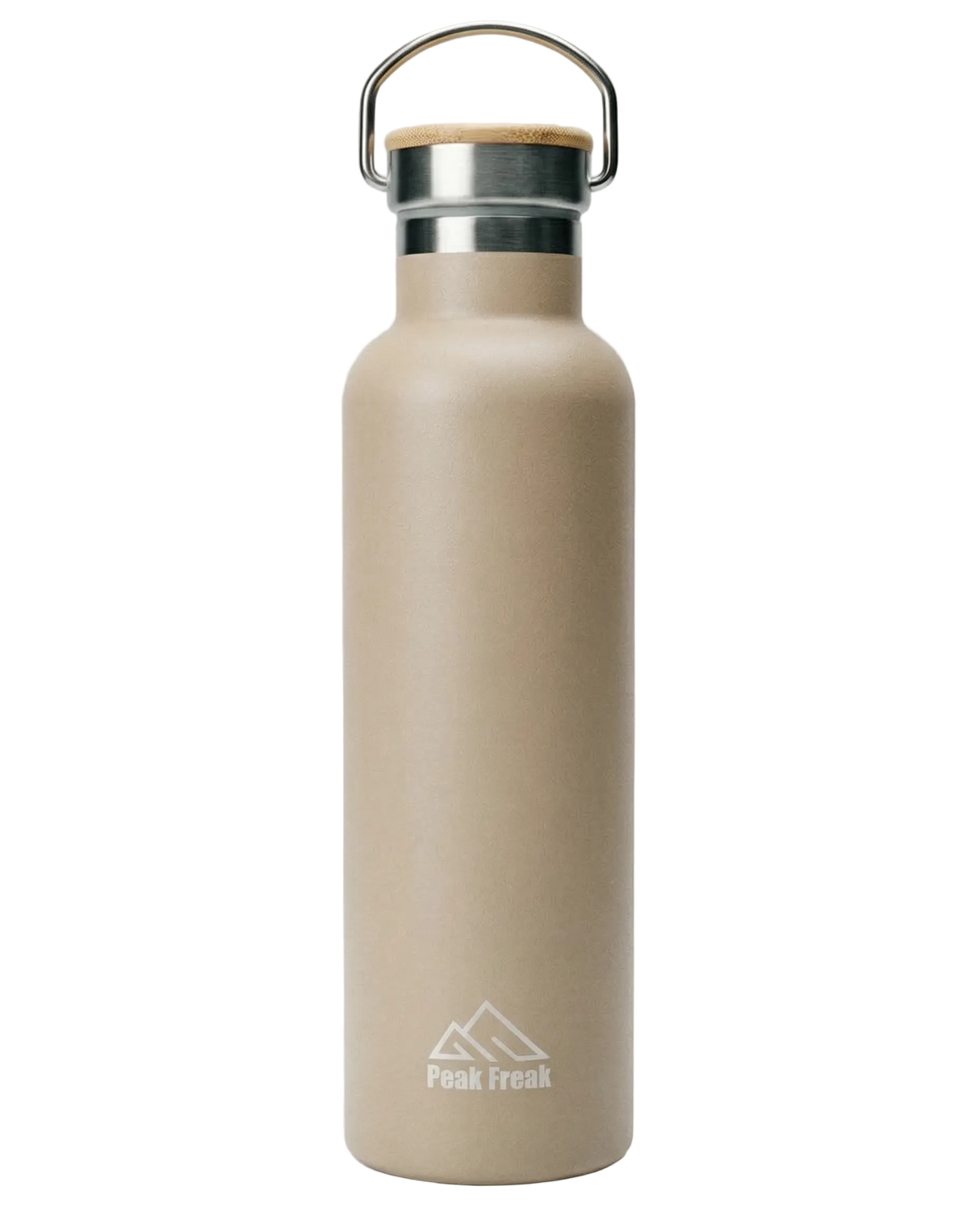 Thermotrinkflasche Edelstahl ohne Namensgravur desert dust