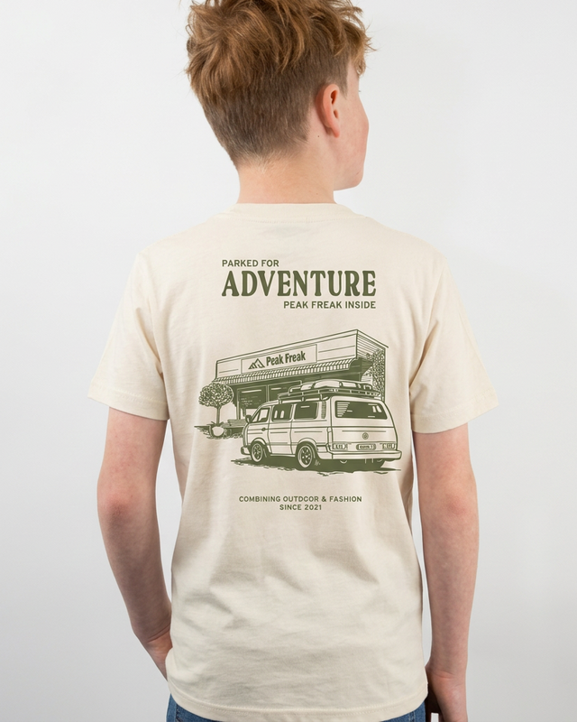 Parked for Adventure Junior T-Shirt natural raw