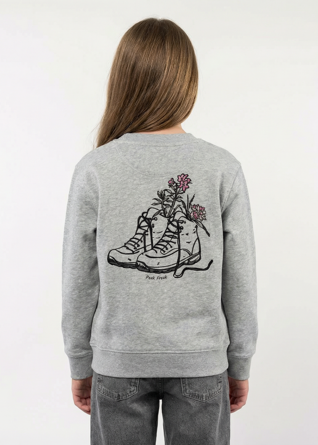 Bergschuh Junior Sweater heather grey