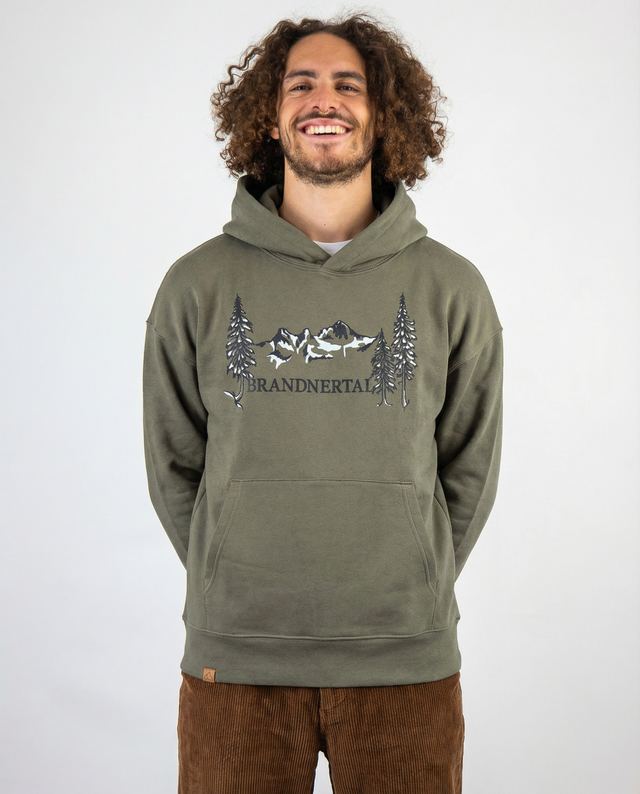 Brandnertal Hoodie M&W khaki
