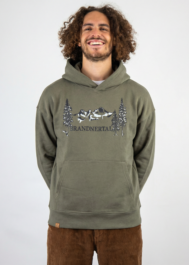 Brandnertal Hoodie M&W khaki