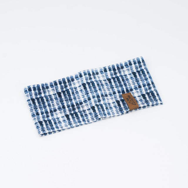 Sportstirnband Blau Weiß