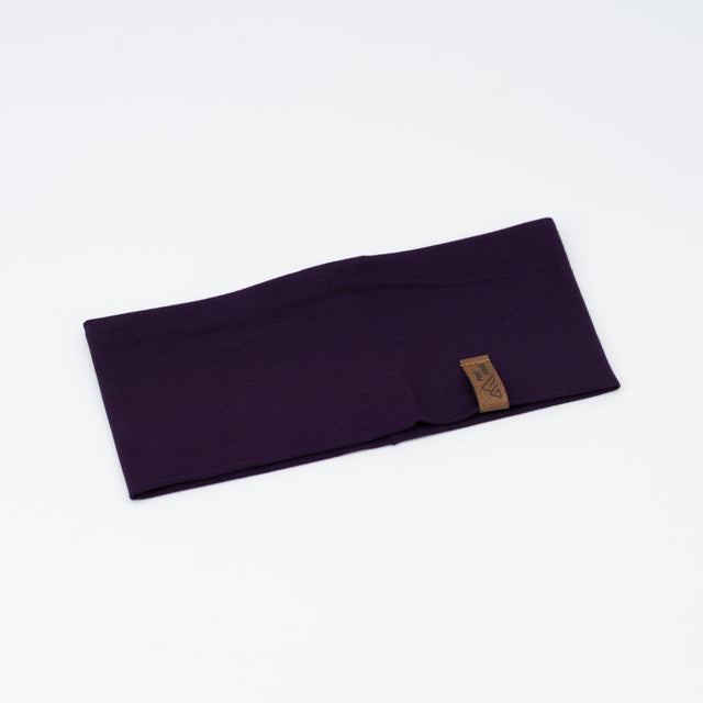 Sportstirnband dunkel violett