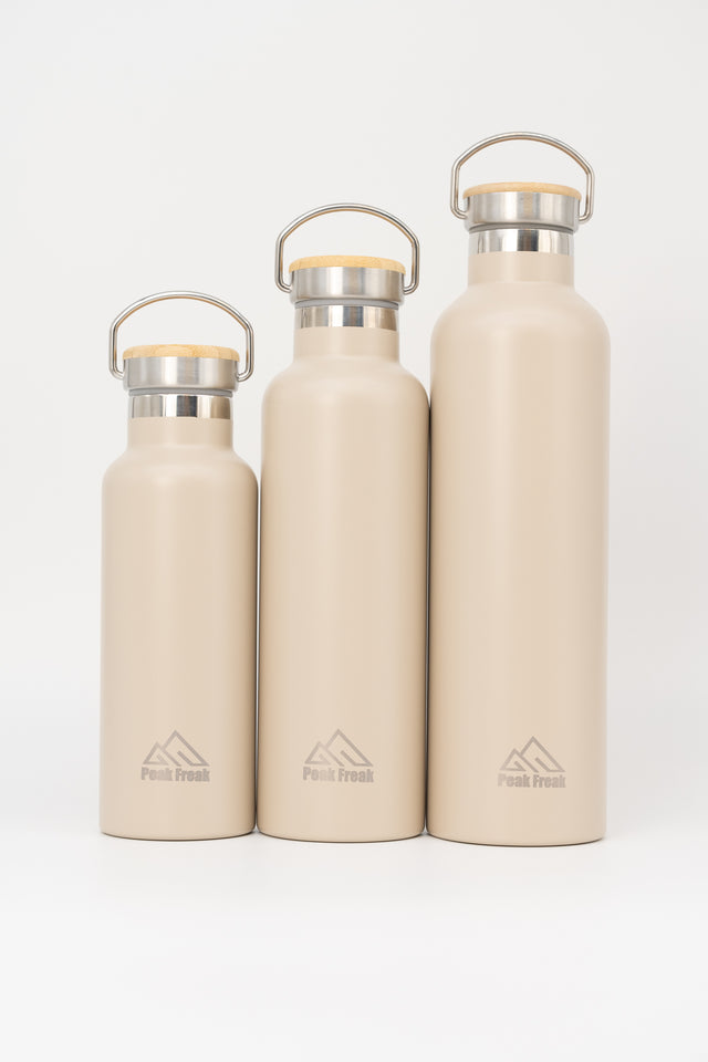 Thermotrinkflasche Edelstahl desert dust