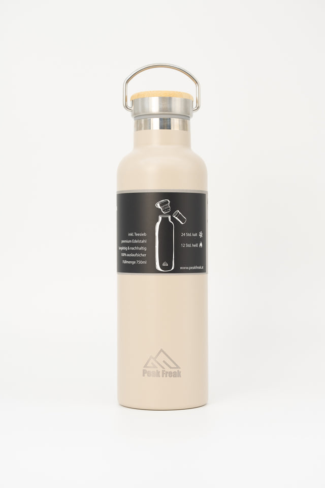 Thermotrinkflasche Edelstahl