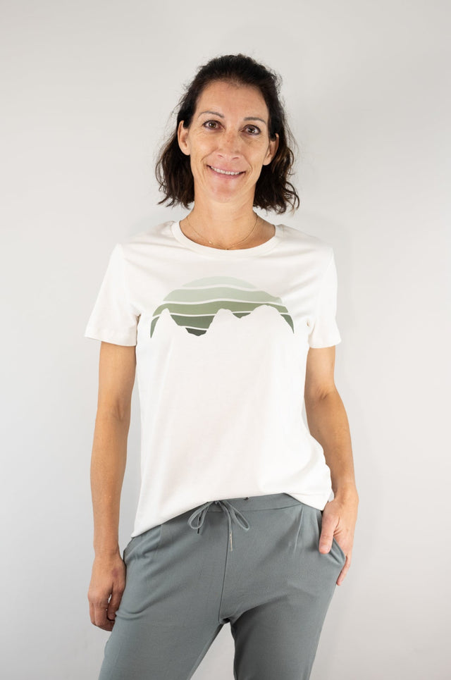 Lindauer Hütte T-shirt Women Ivory