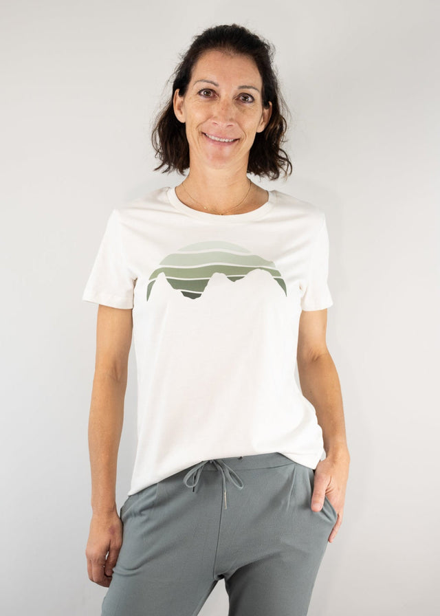 Lindauer Hütte T-shirt Women Ivory