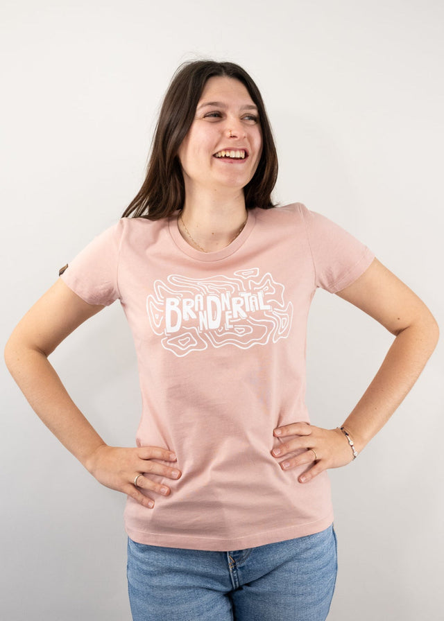 Topo Brandnertal T-shirt Women Rose