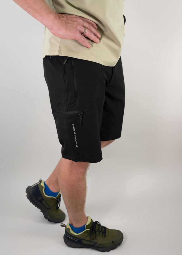 Sportshort Black M&W Schwarz