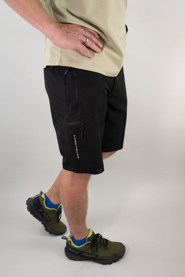 Sportshort Black M&W Schwarz