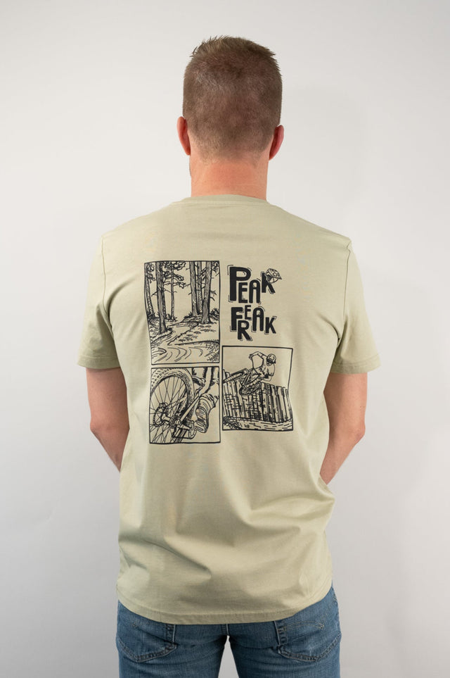 Bike Vibes T-shirt M&W Sage