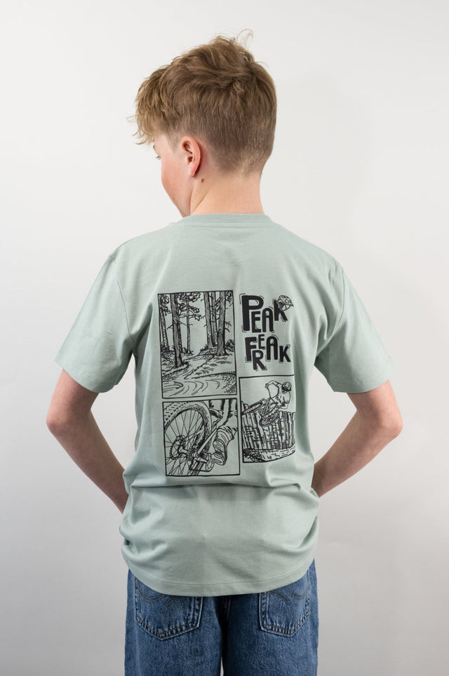 Bike vibes Junior T-Shirt Aloe