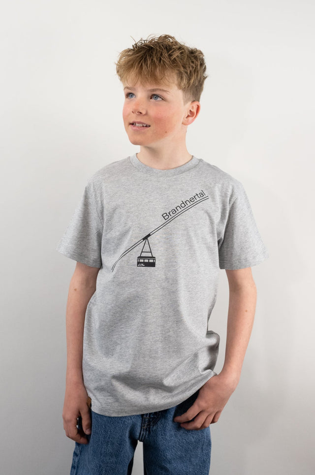 Gondel Brand Junior T-Shirt Heather Grey