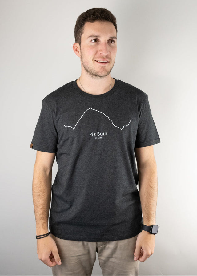 Piz Buin T-Shirt M&W Dark Heather Grey