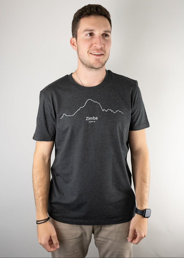 Zimba T-Shirt M&W Dark Heather Grey