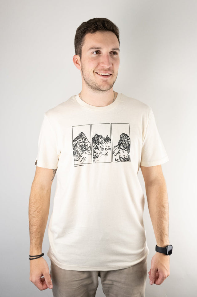 3000er T-Shirt M&W Natural Raw