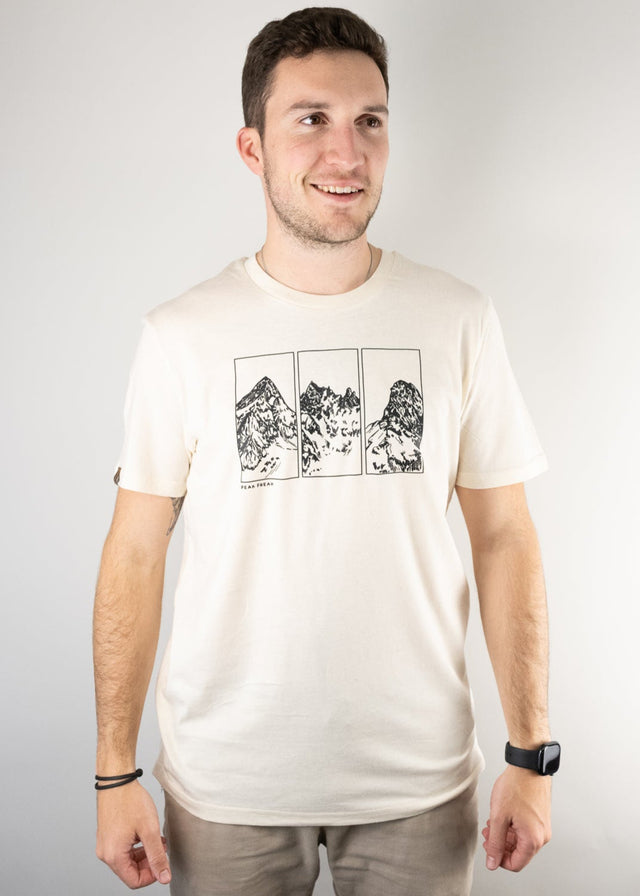 3000er T-Shirt M&W Natural Raw