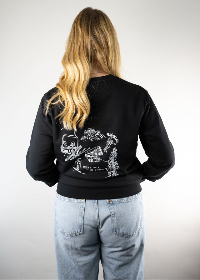 Winter Vibes Sweater M&W black