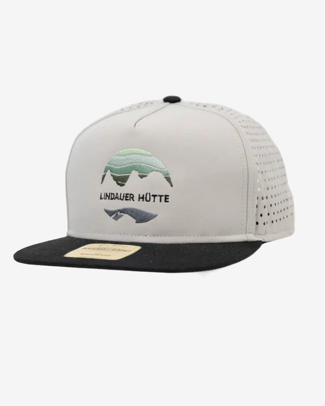 Lindauer Hütte Snapback Mesh Light Grey
