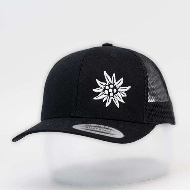 Edelweiss Truckercap Mesh black
